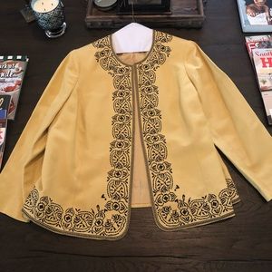 Embroidered Jacket & Cami Set